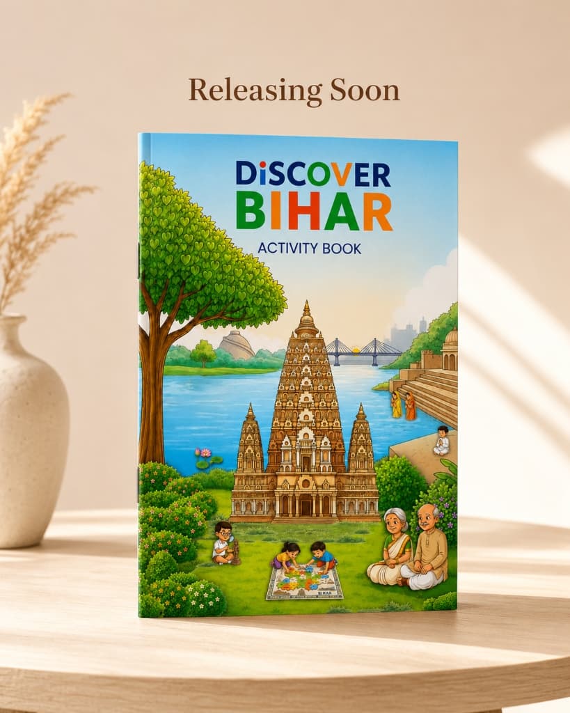 Discover Bihar Book Promo Mockup